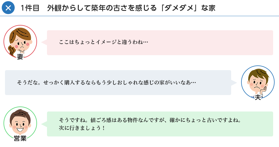 営業車で物件を見て回ることに